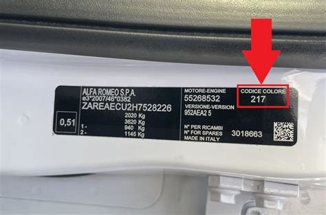 Locatie kleurcode Skoda