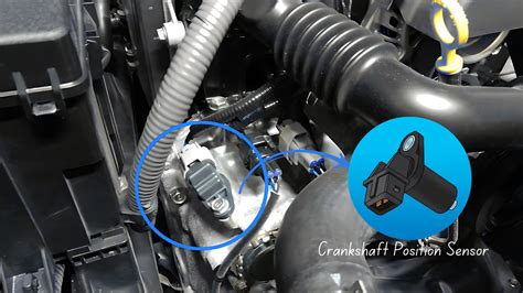 Locatie krukassensor Peugeot 206