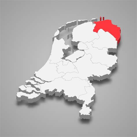 Locatie van Groningen