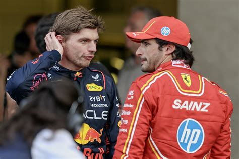 Max Verstappen en Carlos Sainz