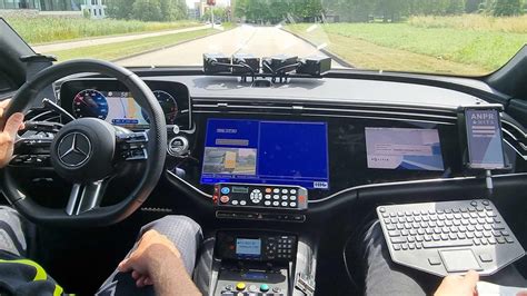 Mercedes E-Klasse Politie Dashboard