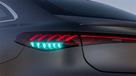 Mercedes-Benz Turquoise Lights