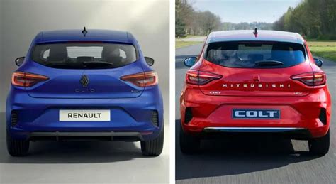 Mitsubishi colt vs Renault Clio