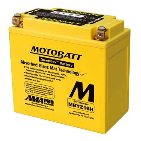 Motobatt MBYZ16H Motor Accu