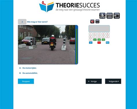 Motor theorie examen oefenen
