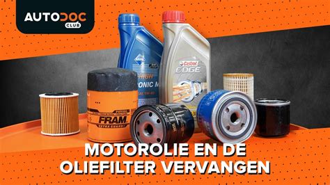 Motorolie en Oliefilter