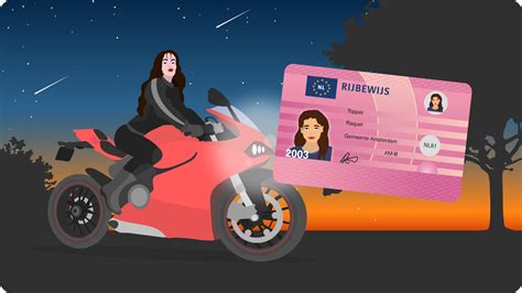 Motorrijbewijs infographic