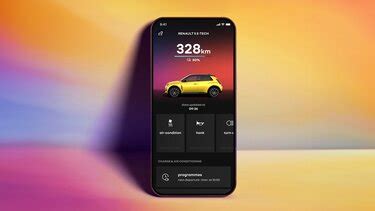 My Renault App op Smartphone