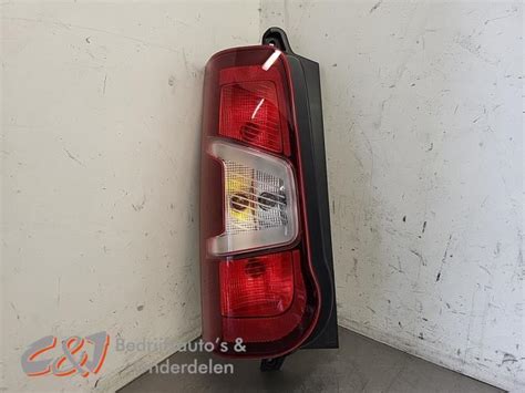 Onderdelen van een achterlicht
