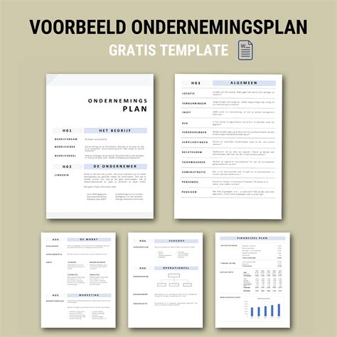 Ondernemingsplan