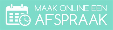 Online afspraak maken