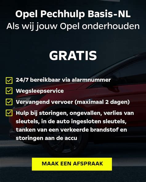 Opel Pechhulp