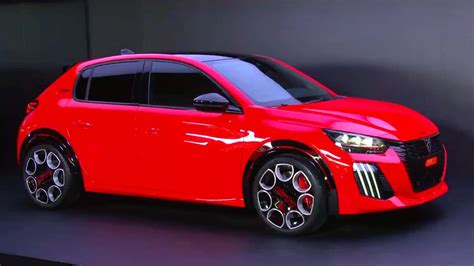 Peugeot 208 GTI op de weg