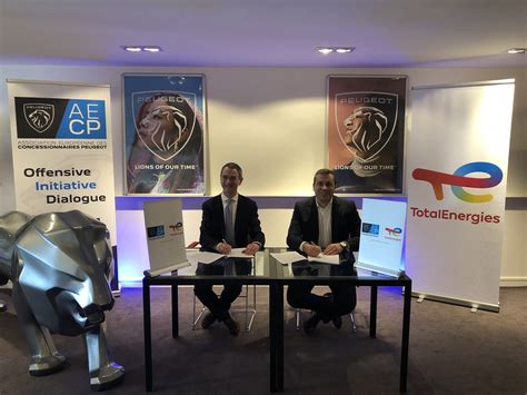 Peugeot en TotalEnergies partnerschap
