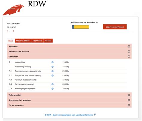 RDW keuring