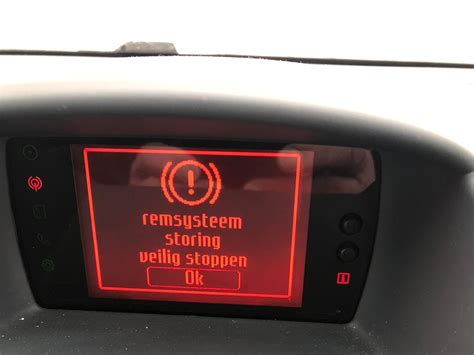 Remsysteem, Storing, Veilig stoppen