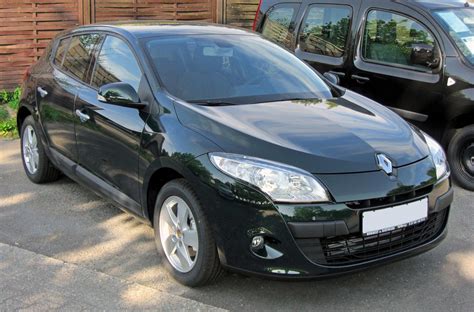Renault Megane III motorruimte
