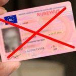 Rijbewijs Ingenomen
