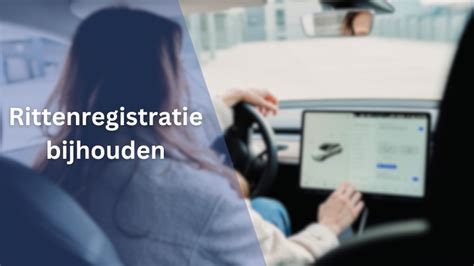 Rittenregistratie bewaren