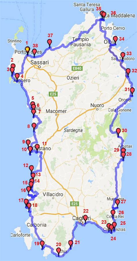 Roadtrip Sardinië