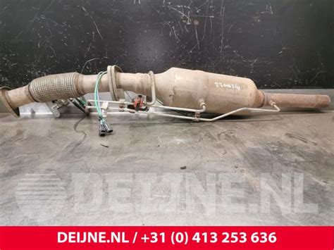 Roetfilter van een Peugeot Partner