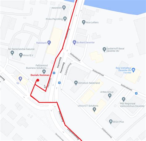 Routebeschrijving naar Kuijers Auto's