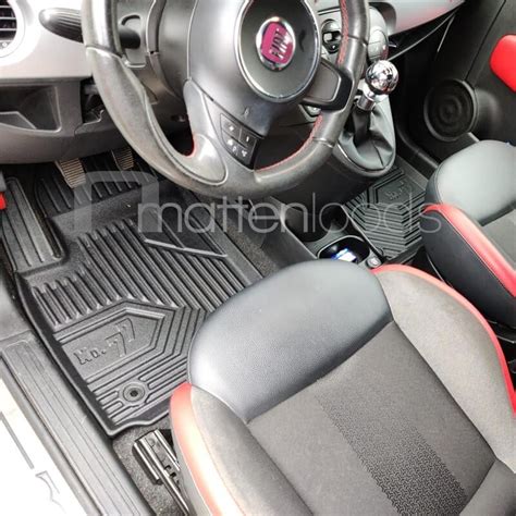 Rubber automatten voor Fiat 500