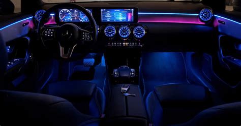 Sfeerverlichting Mercedes A-Klasse