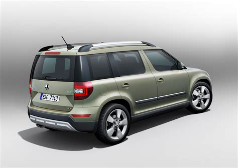 Skoda Yeti met caravan