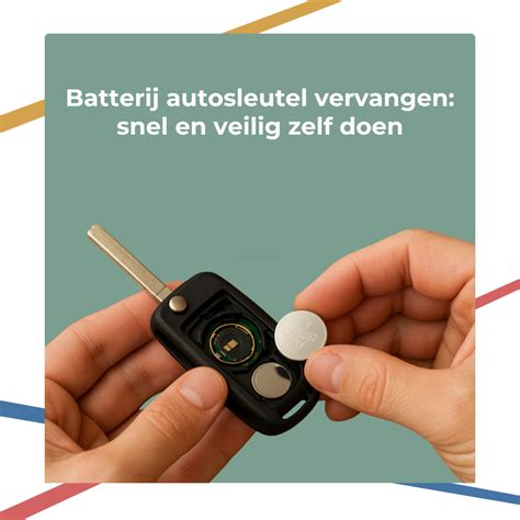 Sleutel Batterij Vervangen