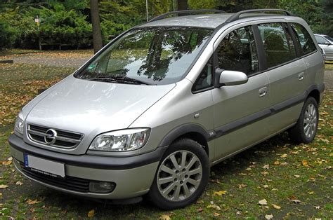Steekmaat Opel Zafira B