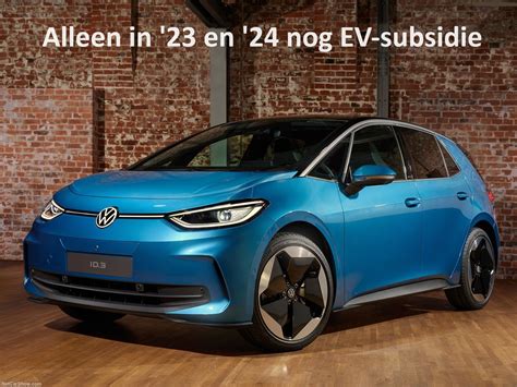 Subsidie elektrische auto 2023