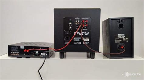 Subwoofer aansluiten