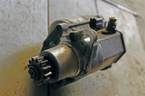 Symptomen van een defecte startmotor