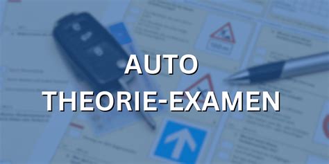 Theorie-examen auto
