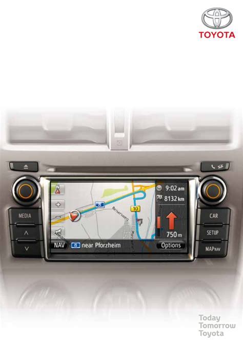 Toyota Navigatiesystemen en Updates