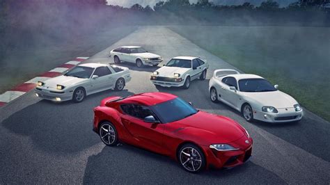 Toyota Supra Generaties
