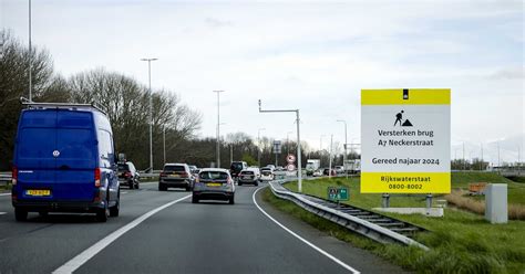Verkeerssituatie A7 Zaandam