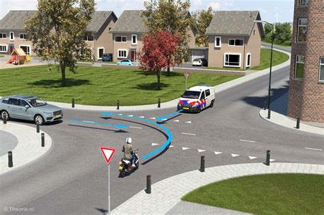 Verkeerssituatie met stilstaande auto