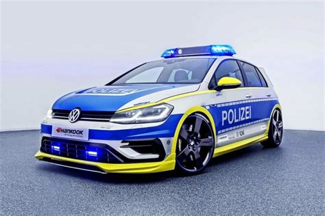 Volkswagen Golf R Polizei