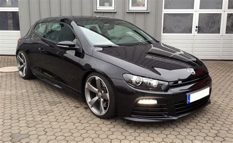 Volkswagen Scirocco Mat Zwart