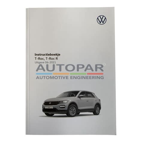 Volkswagen T-Roc Cabrio Instructieboekje