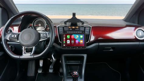 Volkswagen Up! Interieur met navigatiesysteem