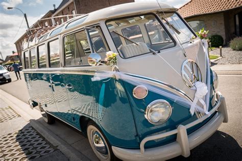 Volkswagen busje huren als trouwvervoer