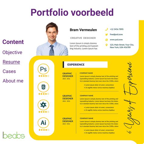 Voorbeelden van een correct en incorrect gebouwd portaal