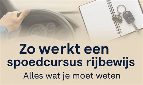 Voordelen van een spoedcursus rijbewijs