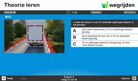 Vrachtwagen theorie-examen