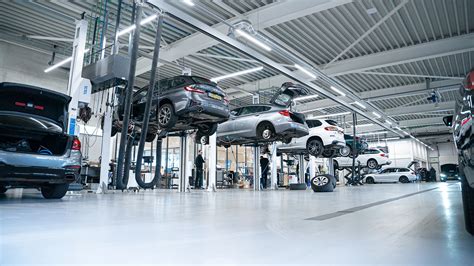 Werkplaats van een garage