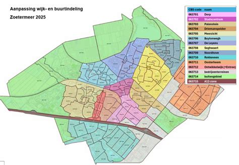Wijkindeling Zwolle