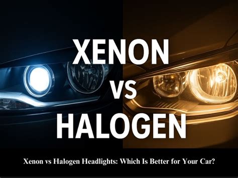 Xenon vs Halogeen